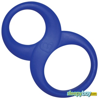 Rocks Off 8 Ball Cock Ring Blue