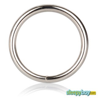 Large Silver Cock Ring