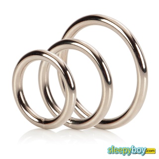 3 Piece Silver Ring Set