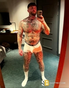 male escort Manchester Alpa Tattooed Dom