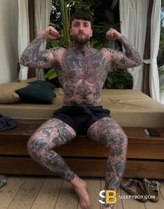 male escort Manchester Alpa Tattooed Dom
