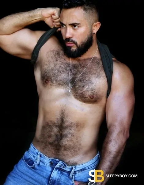 male escort London Caio Hairy